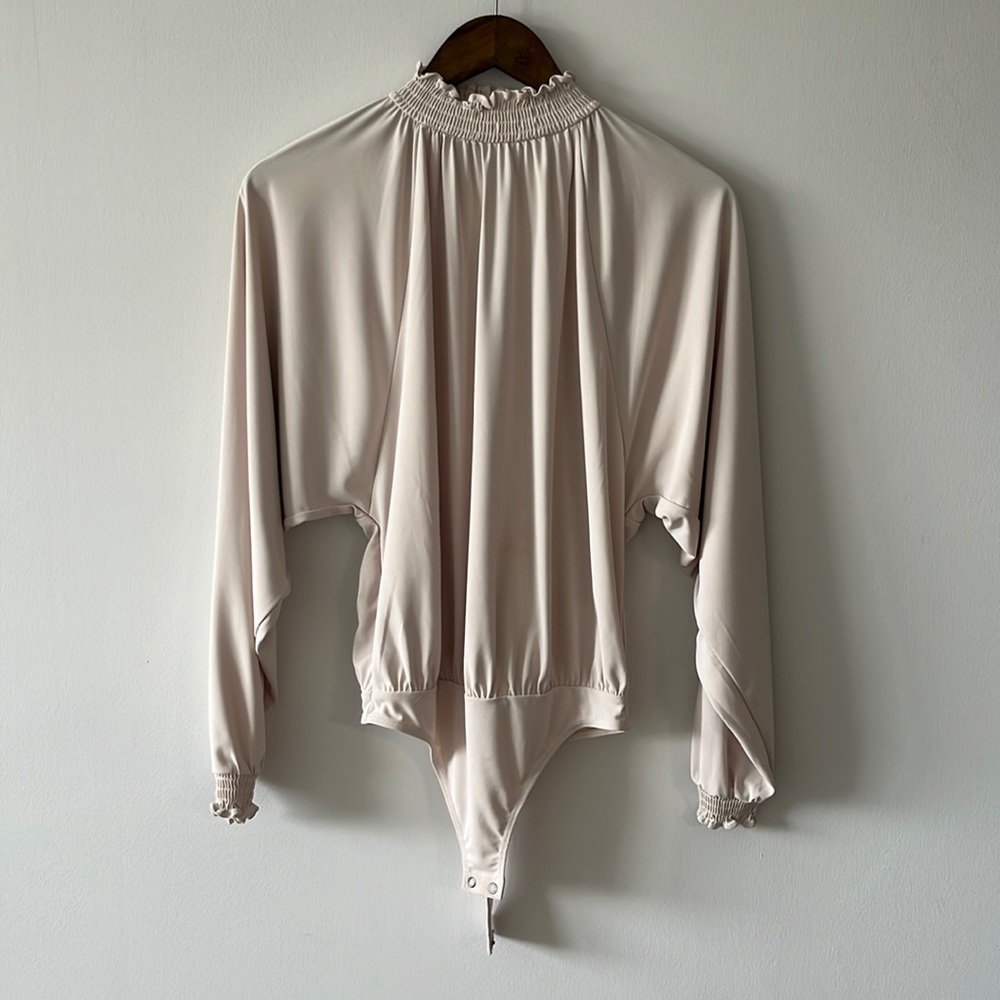 Classy Bold Trendy Nude Turtle Neck